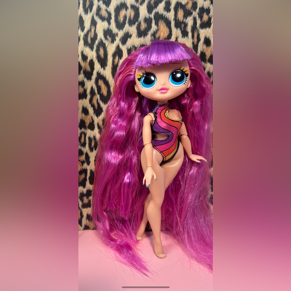 Lol OMG Roller Chick Doll Great Condition No Shoes